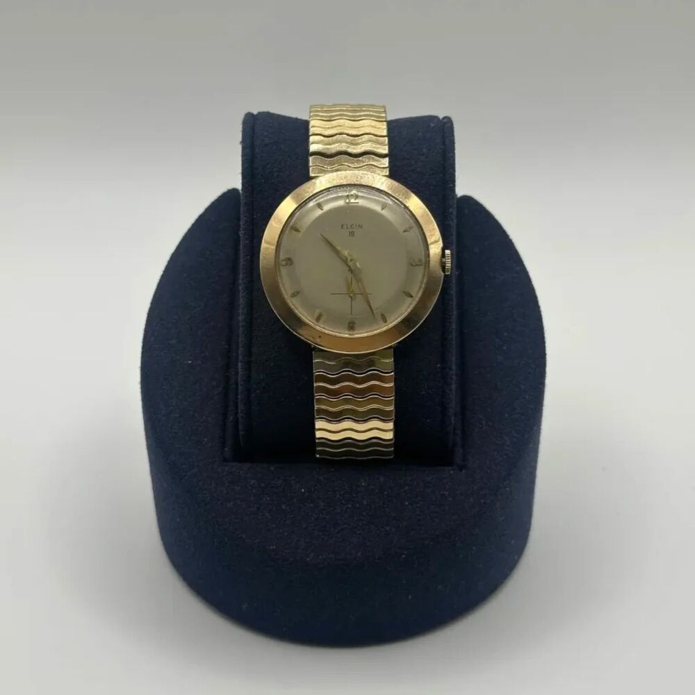 Vintage Elgin 19 Jewel Manual Wind 10K GF Watch